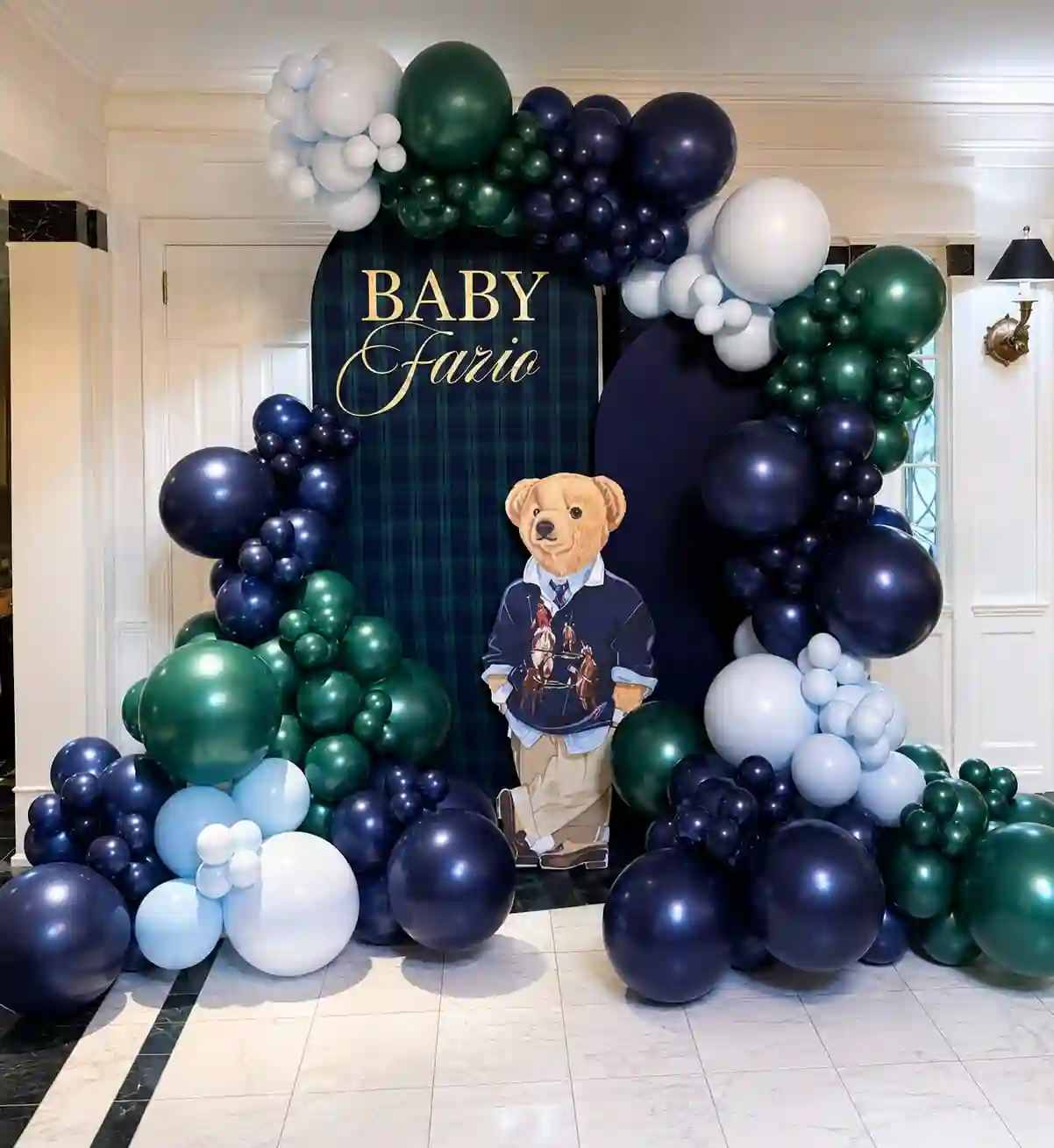 Gentleman Bear Baby Shower